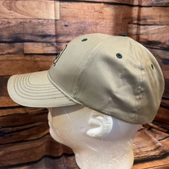 Pioneer Seed Logo Hat Cap Tan Adjustable H & L Strapback Farm Agriculture - Picture 4 of 7